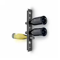 Eva solo Nordic Kitchen Wand-Weinregal, schwarz