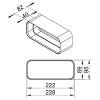 Naber  F-RVB 150 Rohrverbinder