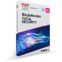 Bitdefender Total Security 2021 5 Geräte 18 Monate PKC