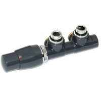Ximax Zubehör Mittenanschlussgarnitur Twins Eck 15 mm Anthrazit