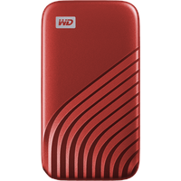 Western Digital My Passport 1 TB USB 3.2 rot
