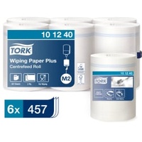 TORK Putztuchrollen Advanced 2-lagig hochweiß, 457 Blätter