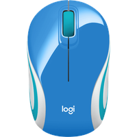 Logitech M187 Wireless Mini Mouse blau/orange (910-002733)