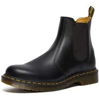Dr. Martens 2976 Yellow Stitch Smooth black smooth leather