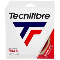 Tecnifibre Triax Tennisseil für Erwachsene, Unisex, Natur, 1,38/12 m