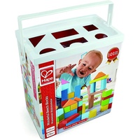 HaPe Wunderbare Holzbausteine 101 Teile, Bauklötze