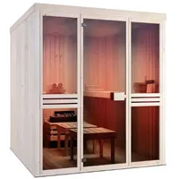 FinnTherm Sauna Karina 1820 Naturbelassen 175 cm x 194