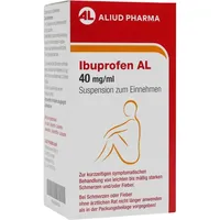 ALIUD PHARMA GmbH Ibuprofen AL 40mg/ml Suspension zum Einnehmen