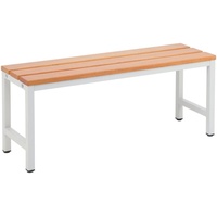 SZ METALL Sitzbank 1 m braun, 100x42x30 cm
