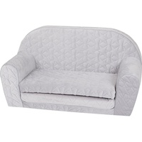 Knorrtoys Kindersofa Cosy geo grey