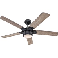 Westinghouse Morris 132 cm LED Deckenventilator braun/schwarz