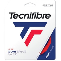 Tecnifibre X-one Biphase 1.18 Red Tennissaite rot, 12m
