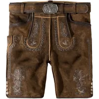Stockerpoint Lederhose "Thomas2", in stein geäscht 52