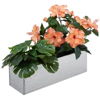 Relaxdays Blumenkasten für innen 40 x 12,5 x 13,5