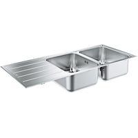 Grohe K500 mit Abtropffläche 1160x500mm, Edelstahl
