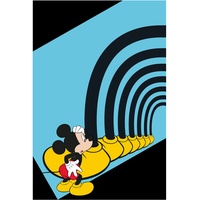 KOMAR Wandbild Mickey Mouse Tunnel 50 x 70 cm