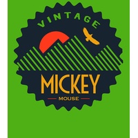 KOMAR Bild Komar Mickey Mouse Vintage", bunt (farbe bild(er):