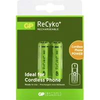 GP NiMH 650 mAh DECT 1,2V 2 Stück