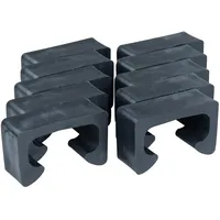 Estexo Verbinder Gartenmöbel Lounge 10 Stück Clips Klammern Rattan