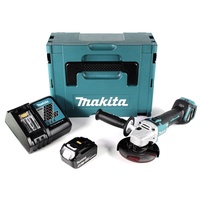 Makita DGA511RT1J inkl. 1 x 5,0 Ah + Ladegerät