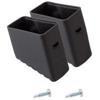Krause Monto Lockenfüße schwarz 40 x 20 mm