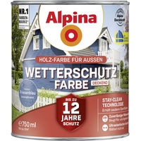 Alpina Wetterschutzfarbe Friesenblau 0,75 l