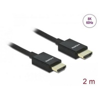 DeLock HDMI Kabel koaxial, 8K 60 Hz 2,0 m