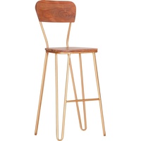 GUTMANN FACTORY Barhocker GUTMANN FACTORY "Bonnie", beige (natur), B:50cm