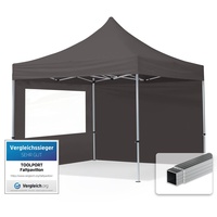TOOLPORT Faltpavillon Economy 3 x 3 m inkl. 2