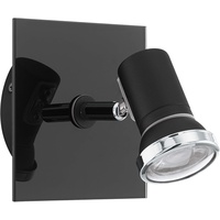 EGLO LED-Spot 1er Tamara GU10 Schwarz-Klar