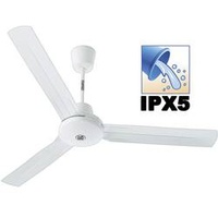 Vortice Tropical IPX5 142 cm Deckenventilator hellgrau