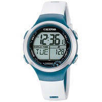 Calypso Digital Gesteppte Daunenjacke Uhr mit Kunststoff Armband K5799/1
