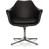 HJH Office Sessel Artemia Kunstleder schwarz