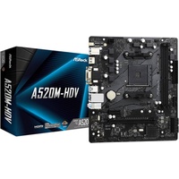 ASRock A520M-HDV (90-MXBE50-A0UAYZ)