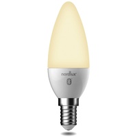 Nordlux Smart E14 C35, Leuchtmittel Opal Weiss