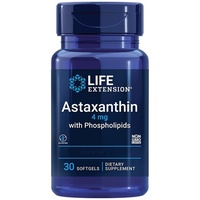 Life Extension Astaxanthin with Phospholipids 4 mg Kapseln 30