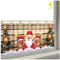 Delindo Lifestyle Lifestyle Christmas 45x120, mit LED-Beleuchtung