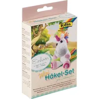 Folia Mini-Häkelset EINHORN, ca. 12 - 14 cm