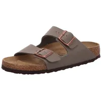Birkenstock Arizona Birko-Flor Nubuk schmal stone 39