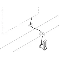 Hewi Drehgriff 2524484 umbra, für Kippspiegel