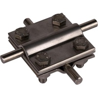 Dehn Kreuzstück NIRO f.Rd 8-10/8-10mm KS8.108.10FL30ZPV4A