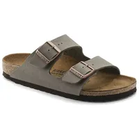Birkenstock Arizona Birko-Flor Nubuk schmal stone 36
