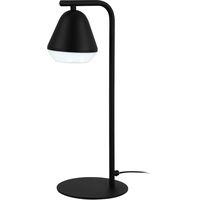 EGLO Palbieta, 1 flammige Tischleuchte Industrial, Nachttischlampe aus Stahl