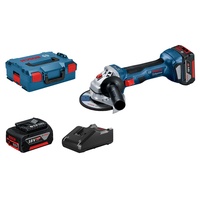Bosch GWS 18V-7 Professional inkl. 2 x 4,0 Ah