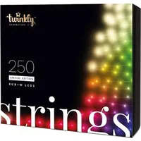 Twinkly Strings 250 LED RGB+ Weiß, LED-Lichterkette, Smarte LEDs