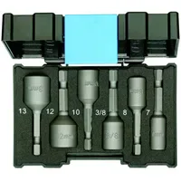 Gedore 666-006 Bit-Box Steckschlüssel Maschinenaufnahme 6-tlg.