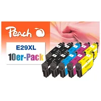 Peach 10er-Pack Tintenpatronen, kompatibel zu Epson No. 29XL