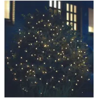 FHS International LED Lichternetz 3x3m 200er kaltweiß-grün F-H-S 02893