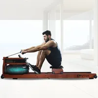 AsVIVA RA18 Wasser-Rudergerät mit Bluetooth, Wasserwiderstand, Pulsgurt, Kinomap –