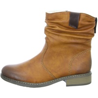 Rieker Damen Ankle Boots Z4180, Frauen Stiefeletten,Kurzstiefel,uebergangsschuhe,uebergangsstiefel,gefüttert,Stiefel,Bootee,braun (22),37 EU